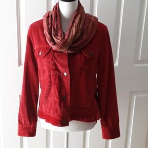 Red Corduroy Jacket